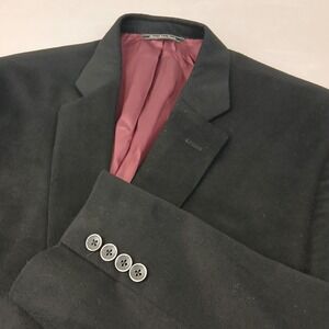 Saks Fifth Lanificio Cerruti 46R Mens Blazer Jacket Cashmere 21x29 **FITS 42R **